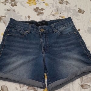 Nine West Dark Blue Denim Shorts